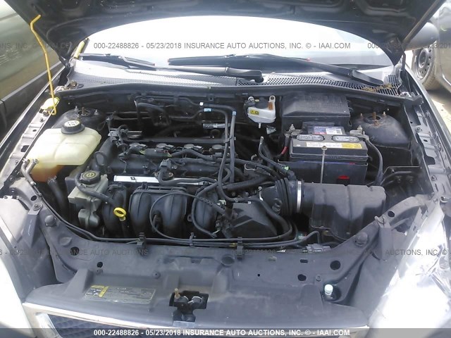 1FAFP34N57W148445 - 2007 FORD FOCUS ZX4/S/SE/SES 黑色 照片 10