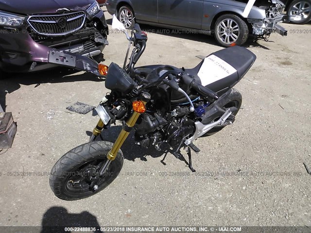 MLHJC6114F5111682 - 2015 HONDA GROM 125 BLACK photo 2