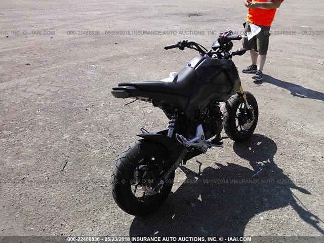 MLHJC6114F5111682 - 2015 HONDA GROM 125 BLACK photo 4