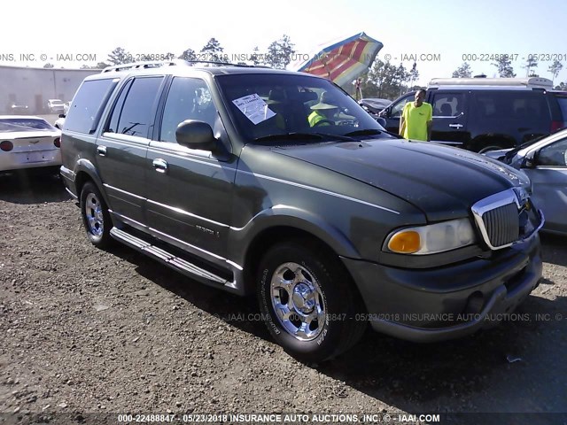 5LMEU27R81LJ12788 - 2001 LINCOLN NAVIGATOR 绿色 照片 1