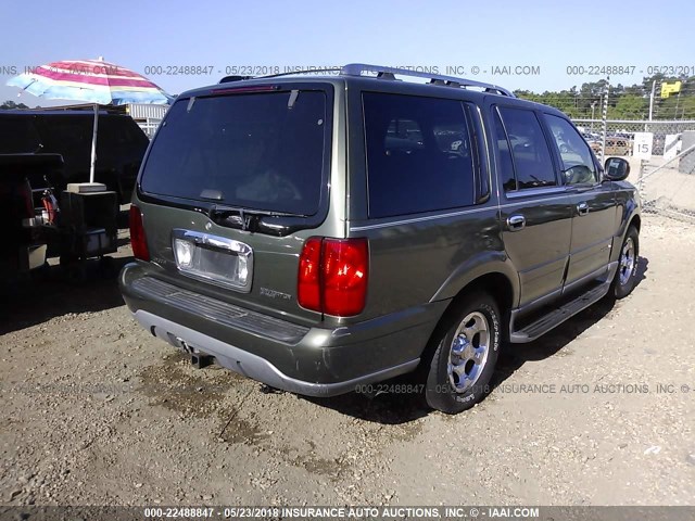 5LMEU27R81LJ12788 - 2001 LINCOLN NAVIGATOR 绿色 照片 4