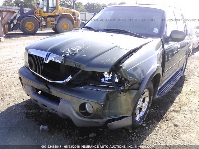 5LMEU27R81LJ12788 - 2001 LINCOLN NAVIGATOR 绿色 照片 6