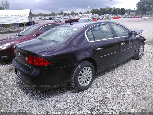 1G4HP57258U117835 - 2008 BUICK LUCERNE CX BURGUNDY photo 4