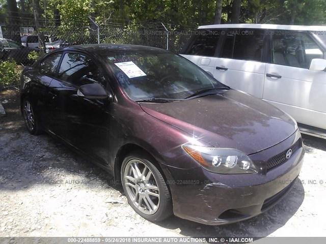 JTKDE167080267527 - 2008 TOYOTA SCION TC 紫色 照片 1