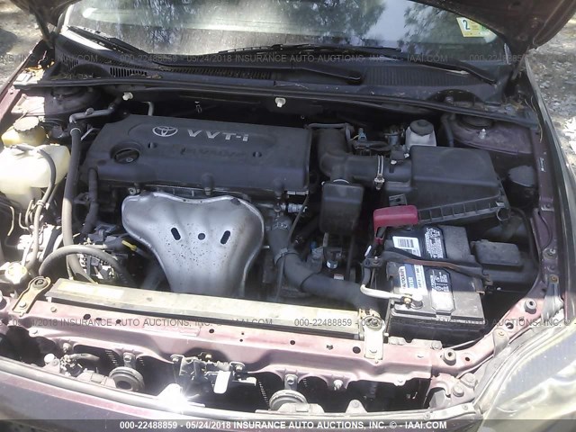 JTKDE167080267527 - 2008 TOYOTA SCION TC 紫色 照片 10