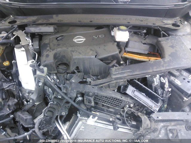 5N1AR2MN1GC657082 - 2016 NISSAN PATHFINDER S/SV/SL/PLATINUM 灰色 照片 10