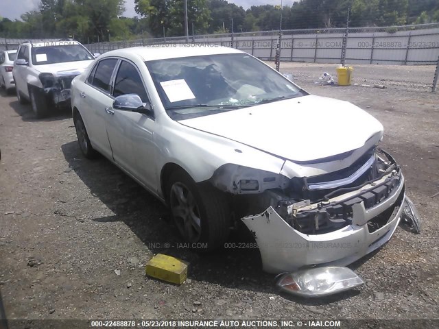 1G1ZG57B894159922 - 2009 CHEVROLET MALIBU LS თეთრი ფოტო 1