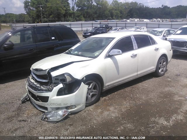 1G1ZG57B894159922 - 2009 CHEVROLET MALIBU LS თეთრი ფოტო 2