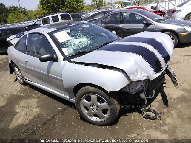 3G1JH14F24S161393 - 2004 CHEVROLET CAVALIER LS SPORT SILVER photo 1