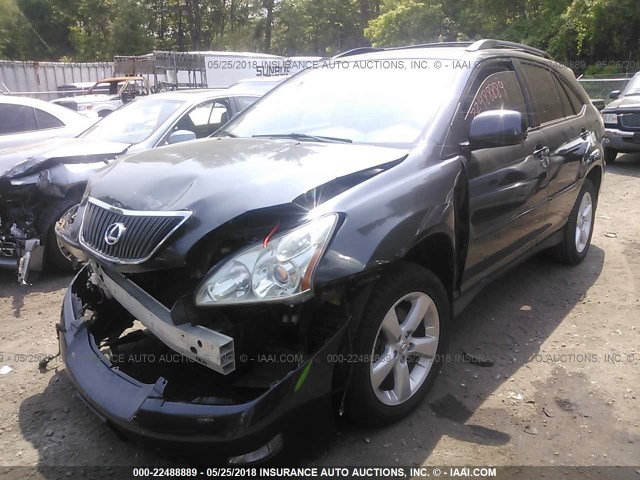 2T2HA31U75C040104 - 2005 LEXUS RX 330 Dark Blue photo 2