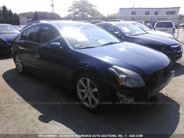 1N4BA41E88C824223 - 2008 NISSAN MAXIMA SE/SL BLUE photo 1