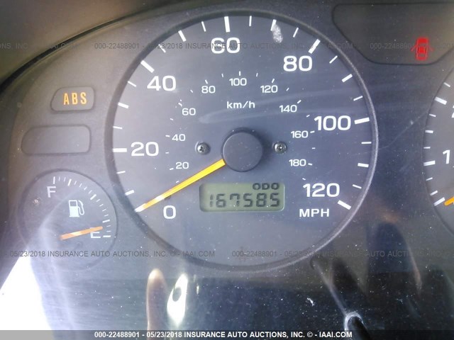 JF1SF6553YH711340 - 2000 SUBARU FORESTER S GRAY photo 7