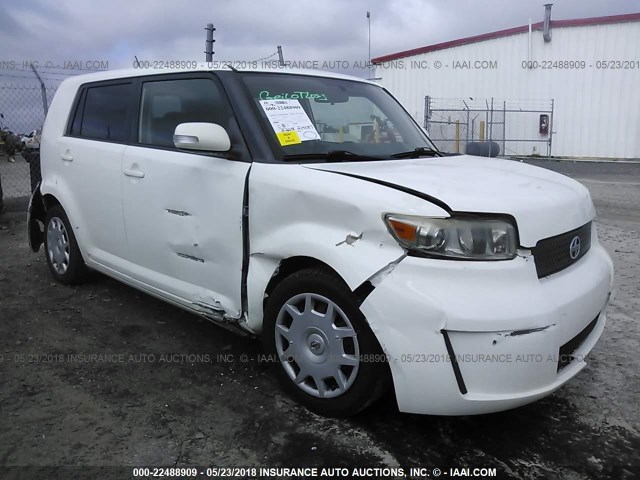 JTLKE50E191073537 - 2009 TOYOTA SCION XB თეთრი ფოტო 1