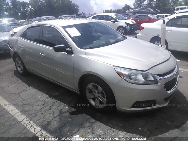 1G11B5SL6FF139521 - 2015 CHEVROLET MALIBU LS GOLD photo 1