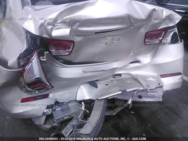 1G11B5SL6FF139521 - 2015 CHEVROLET MALIBU LS GOLD photo 6