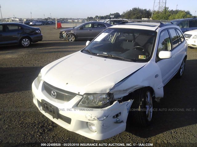 JM1BJ246931122077 - 2003 MAZDA PROTEGE PR5 白色 照片 2