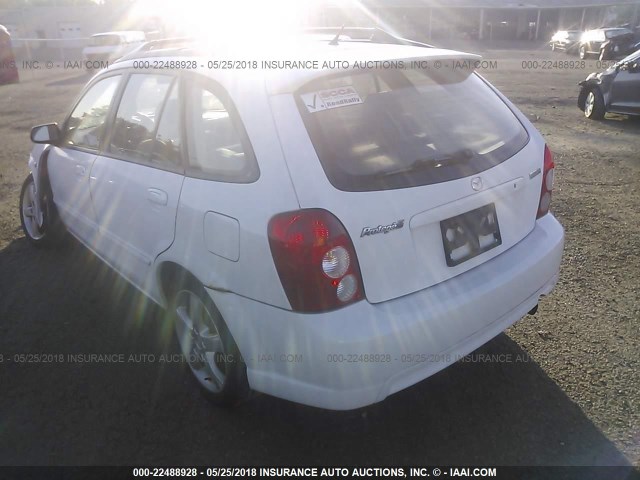 JM1BJ246931122077 - 2003 MAZDA PROTEGE PR5 白色 照片 3