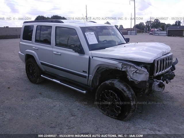 1J8HG48K28C150223 - 2008 JEEP COMMANDER SPORT ვერცხლისფერი ფოტო 1