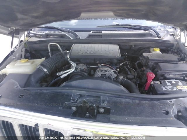 1J8HG48K28C150223 - 2008 JEEP COMMANDER SPORT ვერცხლისფერი ფოტო 10