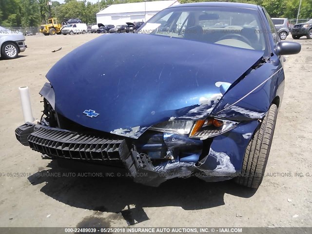 1G1JF5246Y7400768 - 2000 CHEVROLET CAVALIER LS 蓝色 照片 6