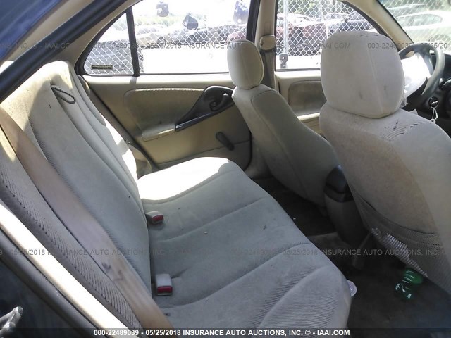 1G1JF5246Y7400768 - 2000 CHEVROLET CAVALIER LS 蓝色 照片 8