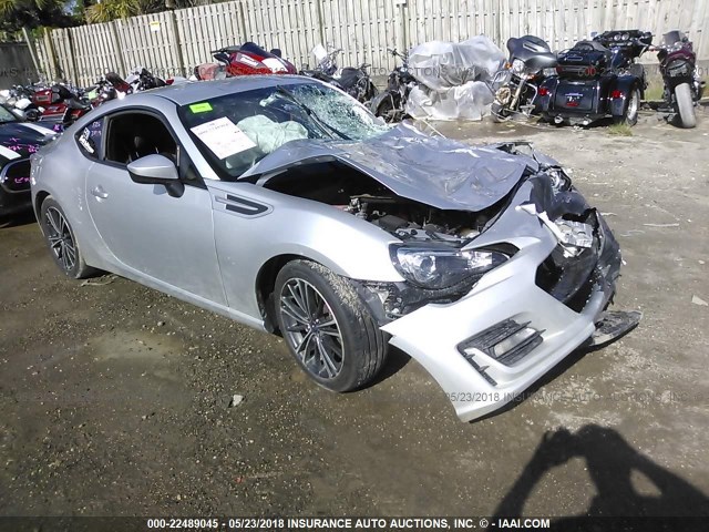 JF1ZCAC16E9605917 - 2014 SUBARU BRZ 2.0 LIMITED SILVER photo 1