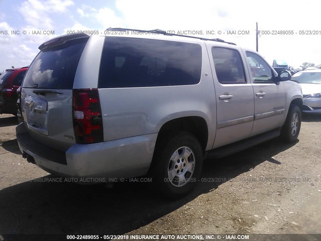 1GNFC16078J232316 - 2008 CHEVROLET SUBURBAN C1500  LS SILVER photo 4