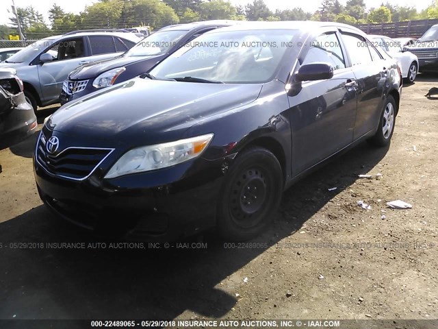 4T4BF3EK9BR126079 - 2011 TOYOTA CAMRY SE/LE/XLE შავი ფოტო 2