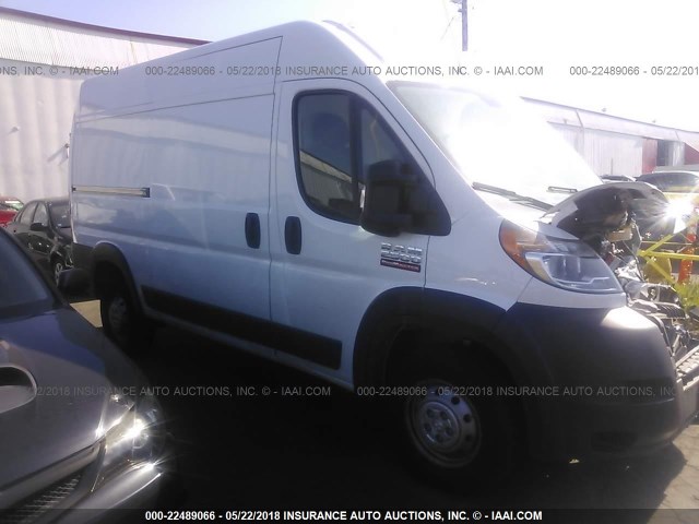 3C6TRVCG1JE101900 - 2018 RAM PROMASTER 2500 2500 HIGH WHITE photo 1