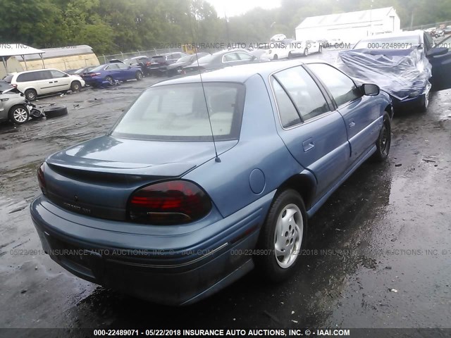 1G2NE52M8WM521445 - 1998 PONTIAC GRAND AM SE BLUE photo 4