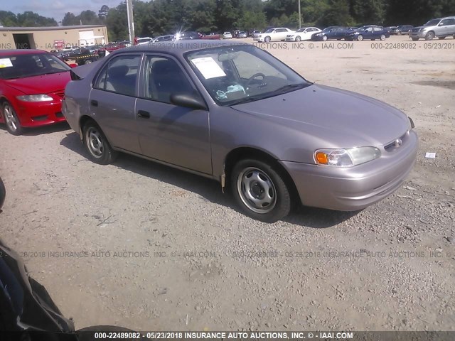 1NXBR12E2XZ290754 - 1999 TOYOTA COROLLA VE/CE/LE 棕色 照片 1