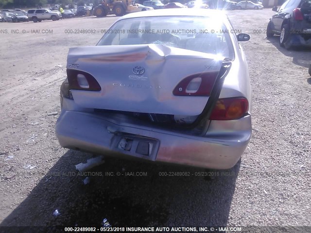 1NXBR12E2XZ290754 - 1999 TOYOTA COROLLA VE/CE/LE 棕色 照片 6