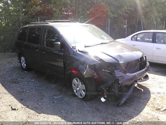 2D4RN4DG8BR714929 - 2011 DODGE GRAND CARAVAN EXPRESS BLACK photo 1