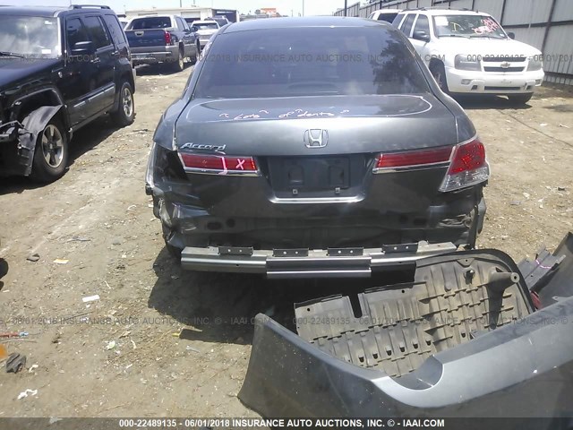 1HGCP2F48CA139257 - 2012 HONDA ACCORD LXP GRAY photo 6