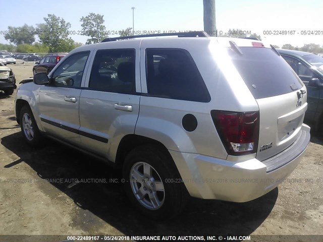 1J8GR48K17C500543 - 2007 JEEP GRAND CHEROKEE LAREDO/COLUMBIA/FREEDOM 银色 照片 3