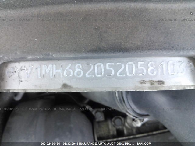 YV1MH682052058103 - 2005 VOLVO S40 T5 SILVER photo 9