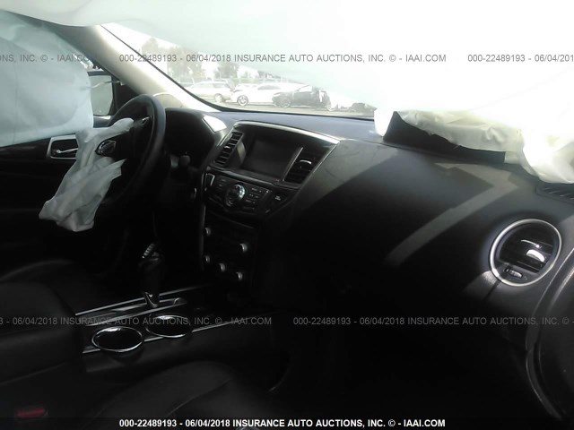 5N1AR2MN7DC643666 - 2013 NISSAN PATHFINDER S/SV/SL/PLATINUM 蓝色 照片 5