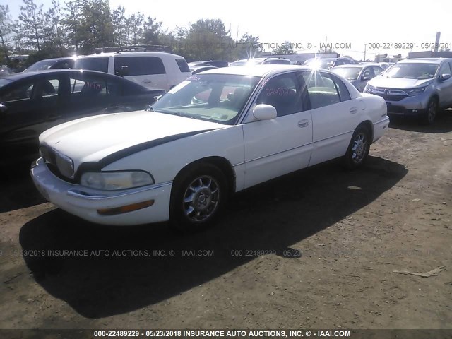 1G4CW54K514157940 - 2001 BUICK PARK AVENUE  WHITE photo 2