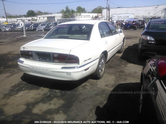 1G4CW54K514157940 - 2001 BUICK PARK AVENUE  WHITE photo 4