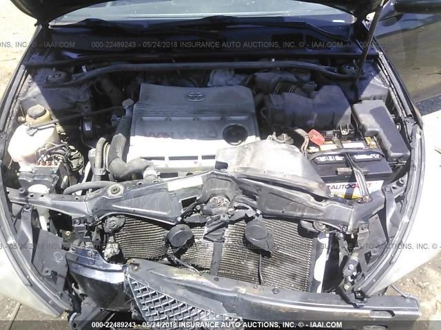 4T1FA38P17U119250 - 2007 TOYOTA CAMRY SOLARA SE/SLE 黑色 照片 10