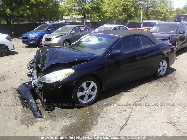 4T1FA38P17U119250 - 2007 TOYOTA CAMRY SOLARA SE/SLE 黑色 照片 2