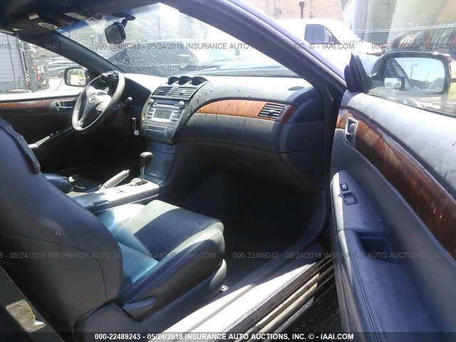 4T1FA38P17U119250 - 2007 TOYOTA CAMRY SOLARA SE/SLE 黑色 照片 5
