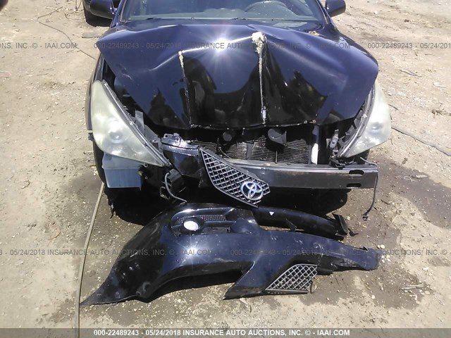 4T1FA38P17U119250 - 2007 TOYOTA CAMRY SOLARA SE/SLE 黑色 照片 6