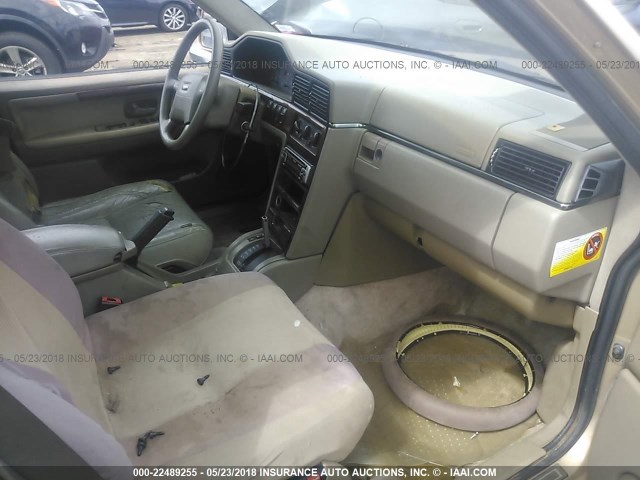 YV1KS960XV1107776 - 1997 VOLVO 960 TAN photo 5