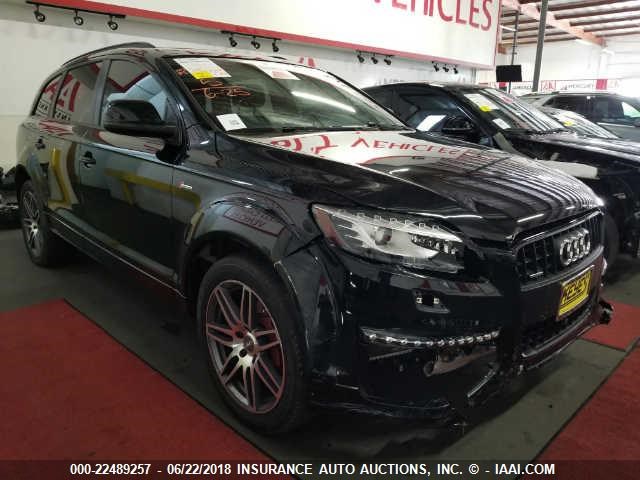 WA1DGAFE3FD029235 - 2015 AUDI Q7 PRESTIGE BLACK photo 1