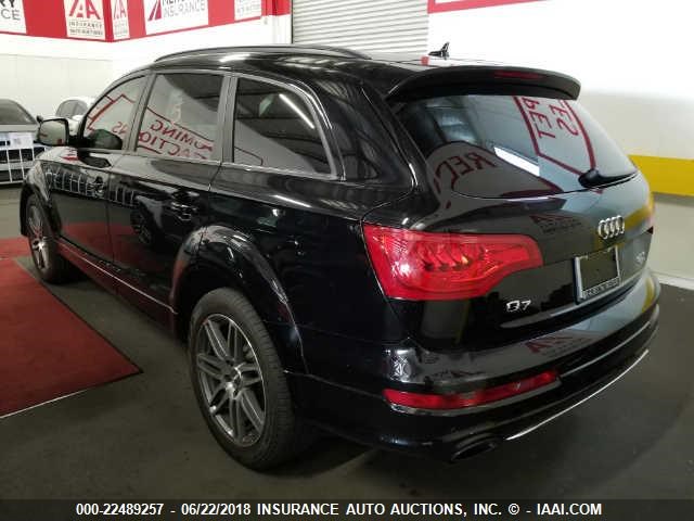 WA1DGAFE3FD029235 - 2015 AUDI Q7 PRESTIGE 黑色 照片 3