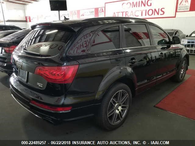 WA1DGAFE3FD029235 - 2015 AUDI Q7 PRESTIGE BLACK photo 4