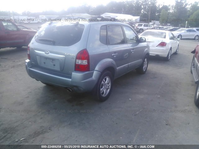 KM8JN72D86U352593 - 2006 HYUNDAI TUCSON GLS/LIMITED 浅蓝色 照片 4
