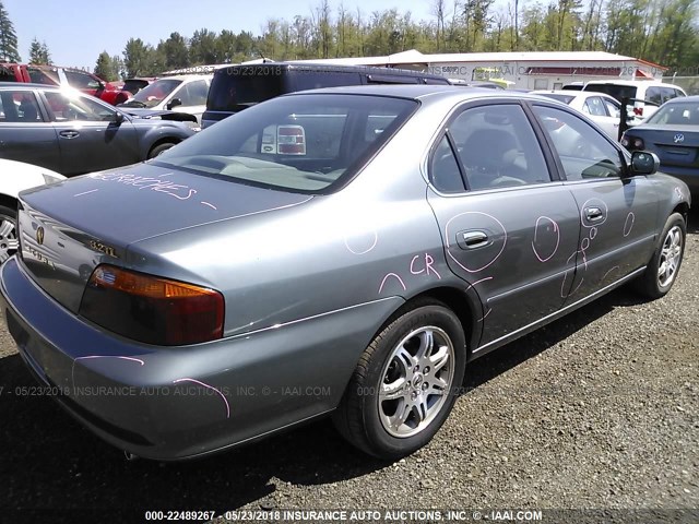 19UUA5647XA049501 - 1999 ACURA 3.2TL GRAY photo 4