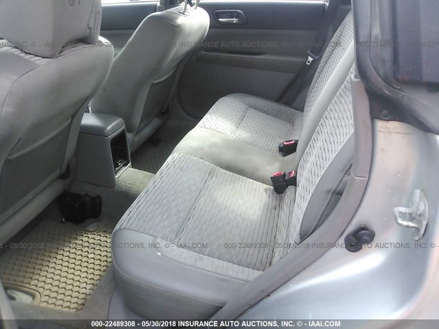JF1SG65663G770094 - 2003 SUBARU FORESTER 2.5XS Argent photo 8